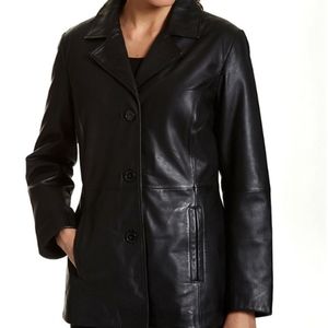 Vintage- Women's Valerie Stevens New Zealand Lambskin Size Small